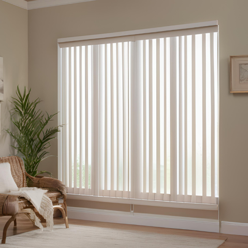 Blockout Textured Vertical Blinds