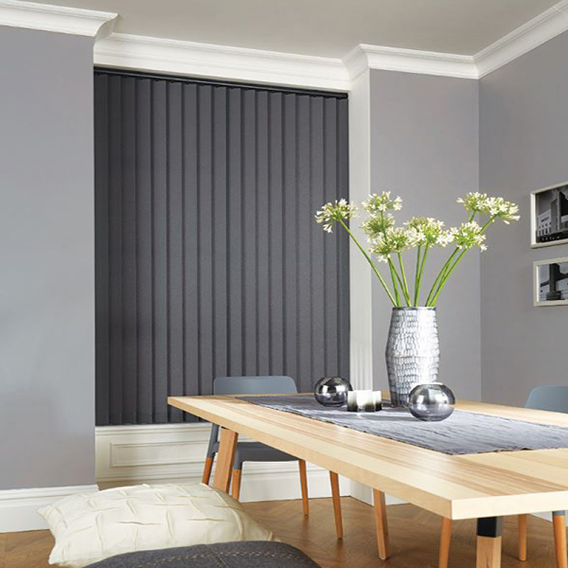 89mm Blockout Textured Vertical Blinds