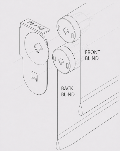 double roller blinds rdiagram